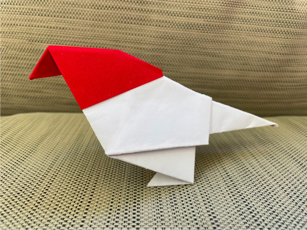 Птица оригами
